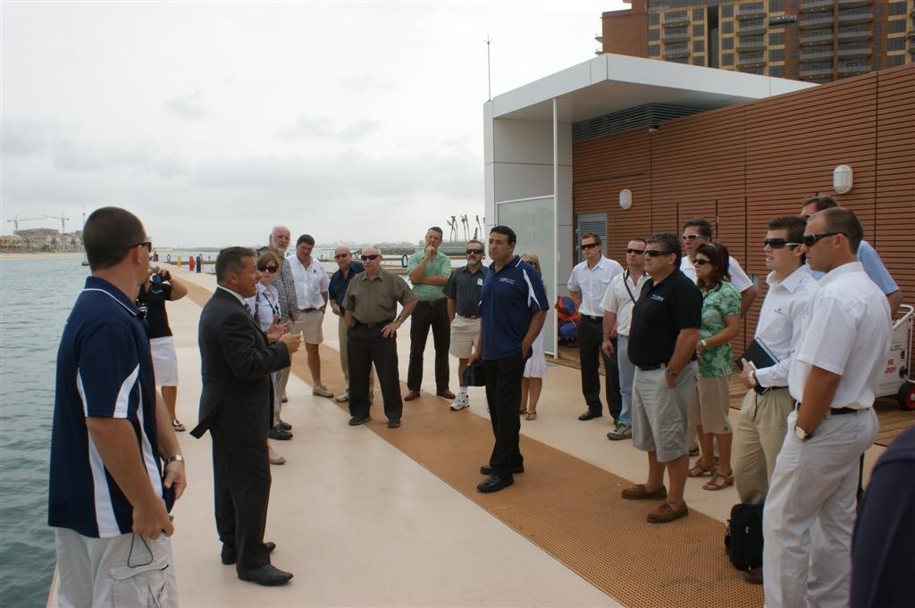 Shown around the docks and marina. © MIAA